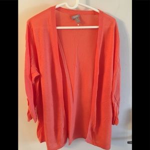 Chico’s open cardigan